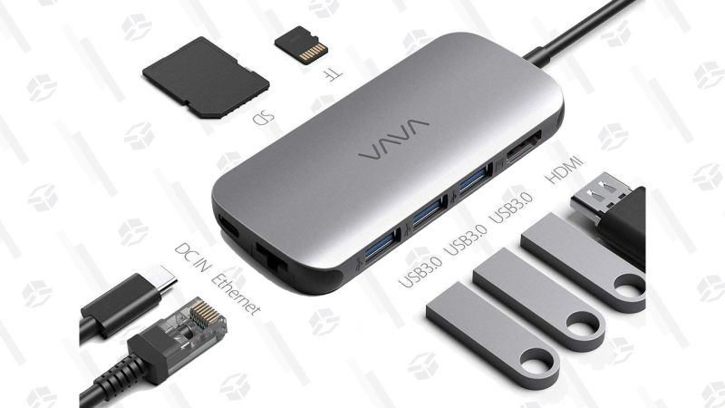 VAVA USB-C Connectivity Hub (Space Gray) | $34 | Amazon | Promo code KINJA8888. Silver also available with code KINJA7777